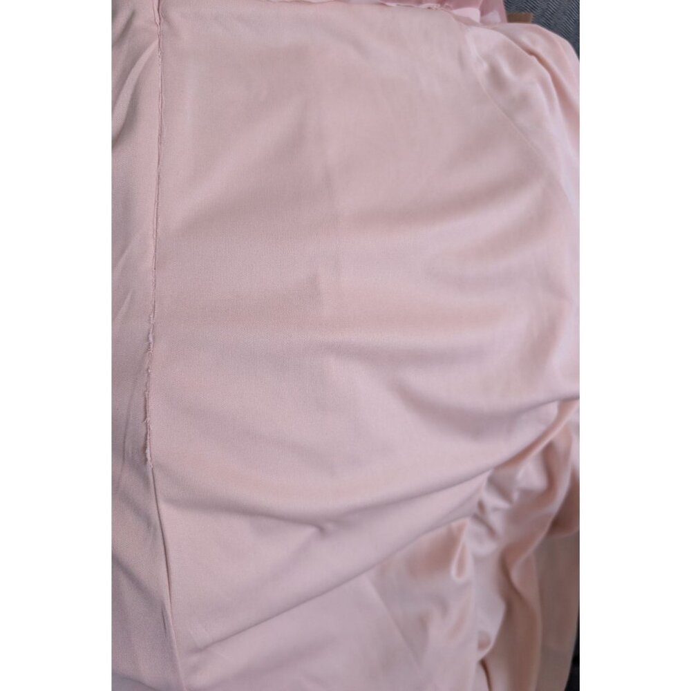 Lulus Pink Sleeveless Maxi Dress With Fitted Bodice & Spaghetti Straps Size M - Picture 7 of 7